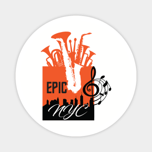 Epic music NYC Magnet